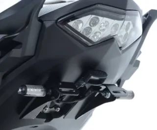 R&amp;G Kennzeichenhalter Heckumbau Kawasaki KLE 650 Versys F Bj. 2015-2021 eintragungsfrei