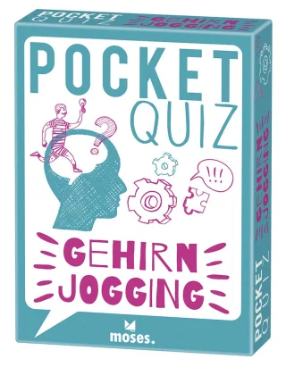 Pocket Quiz Gehirnjogging | 50 Aufgaben für Leute mit Köpfchen: 50 Aufgaben für alle mit Köpfchen! (Pocket Quiz / Ab 12 Jahre /Erwachsene)