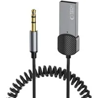 TECH PROTECT Tech-Protect UltraBoost 3,5mm Bluetooth Audio Adapter Grau Auto-Adapter