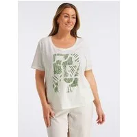 Sheego T-Shirt Shirt Kurzarm