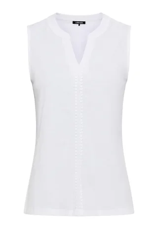 Olsen - T-Shirt Sleeveless white - Gr. - 38