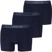 Levi's® Boxer LEVIS MEN MEL WB BOXER BRIEF (3er Pack) ohne Eingriff, tonaler Logobund, elastisch, Cotton-Mix