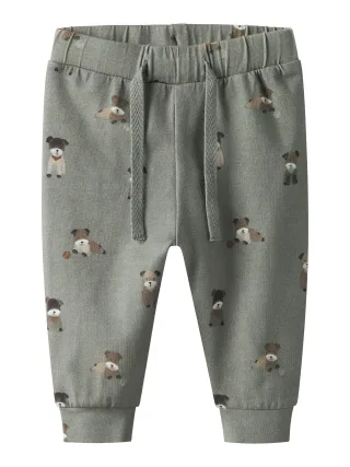 NAME IT - NBMTUSHER PANT shadow - Gr. - 62