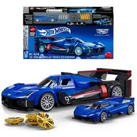 Mattel® Modellbausatz Mattel Brick Shop Hot Wheels, SPEED SERIES CADILLAC, Maßstab 1:32, (236-tlg)