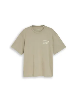 TOM TAILOR Denim - T-Shirt im Relaxed Fit grün - Gr. - M