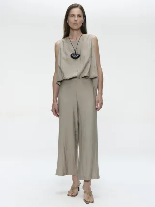 Jane Lushka - Pants viscose 23202 desert - Gr. - M