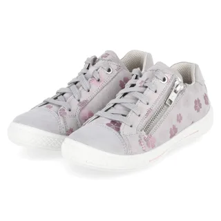 Superfit Schnürschuhe TENSY - Gr. 28 - Grau - Rauleder