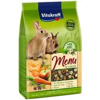 Vitakraft Premium Menü Vital für Zwergkaninchen, 5kg, Hauptfutter für: Zwergkaninchen