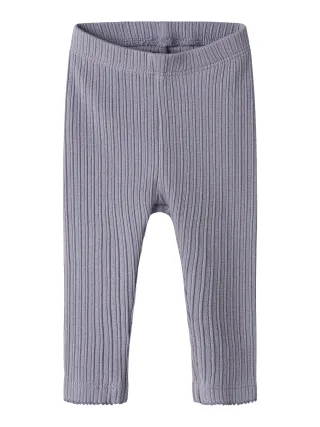 NAME IT - NBFDEMI LEGGING Lavender Gray - Gr. - 68