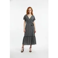No Matter What Midikleid Kurzarm Midi Kleid
