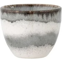 Bloomingville Becher Bloomingville Becher PAULA KLEIN Grau Weiß