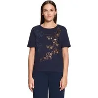Betty Barclay Kurzarmshirt Damen mit Aufdruck (1-tlg)