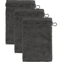 Möve for frottana Waschhandschuh Pearl, (3-St), mit Perloptik