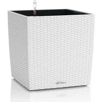 Lechuza® Pflanzkübel Pflanzgefäß Cube Cottage 40 weiß 15380