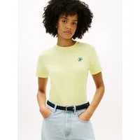 Tommy Hilfiger Kurzarmshirt TH SCRIPT REGULAR C-NECK SHORT SLEEVE TEE