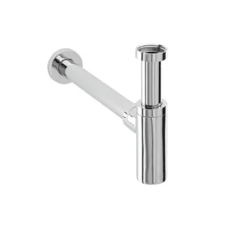Herzbach Geruchsverschluss 11.485800.1.01 1 1/4", mit Reinigungsöffnung, chrom