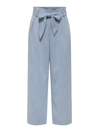 ONLY - ONLMARSA PAPERBAG PANT WVN NOOS Faded Denim - Gr. - S
