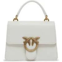 PINKO Handtasche Top Handle Mini Light, aus echtem Rindsleder