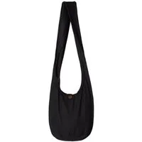 PANASIAM Freizeittasche Schulterbeutel einfarbig Schultertasche aus 100% Baumwolle in 2 Größen, Umhängetasche auch als Wickeltasche Handtasche oder Strandtasche