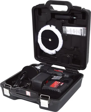 KS Tools Akku-Poliermaschine, 2.300 U-min 18V, mit 1 Akku und 1 Ladegerät - 515.3555