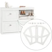 SoBuy Schuhkipper SDA08, Schrank Scharniere Möbel Scharnier für Schuhschrank Schuhbank