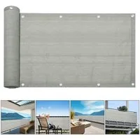 Clanmacy Balkonsichtschutz Zaunblende Sichtschutz Balkon 180 g/m² HDPE Windschutz (Sichtschutz 95) Reißfest, Rostbeständig, UV-Beständig, Wasserdicht