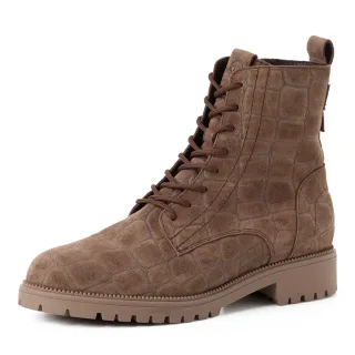 Tamaris - Da.-Stiefel taupe structure - Gr. - 40