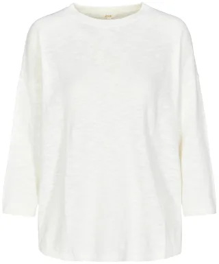 zab company - Da. Rdh-Pullover 3/4 Arm offwhite - Gr. - XL