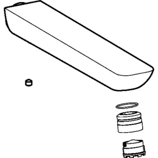 Hansa Waschtisch Auslauf Ligna 180 mm 59913730