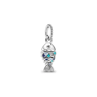 Pandora Anhänger Moments Fisch mit blauen Schuppen 799428C01