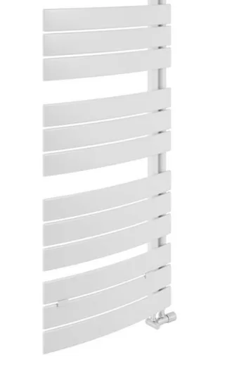 Neuesbad Badheizkörper Salt B:550, H:1080mm, weiss, gebogen NB1S1081