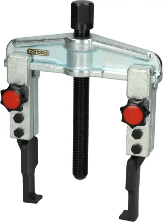 KS Tools Schnellspann-Universal-Abzieher 2-armig mit extrem schlanken, verlängerten Haken, 2,5t - 620.0063