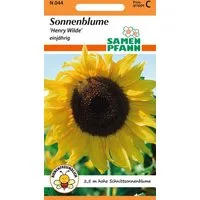 SAMEN PFANN Blumensamen Sonnenblume, Henry Wilde SonnenSamen, Helianthus annuus