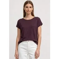 STREET ONE T-Shirt in Unifarbe