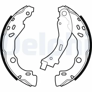 Delphi Bremsbacken hinten Nissan Micra K13
