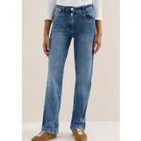 CECIL Straight-Jeans Style NEELE mit Gallonstreifen