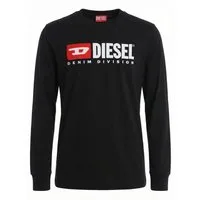 Diesel Rundhalsshirt Regular Fit Langarm T-Shirt - T-JUST-LS-DIV