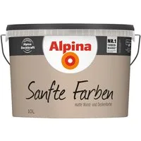 Alpina Wandfarbe Alpina Sanfte Farben Wandfarbe 10 L sandstein