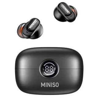 MINISOMS105 AI Translation Headset Wireless bluetooth 6.0 Earphone 10mm Speaker 3-Mic Call Noise Reduction 72H Playback