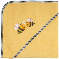 Wörner Kapuzenhandtuch Bienen, Frottee (1-St), mit Kapuze, maschinenwaschbar, trocknergeeignet