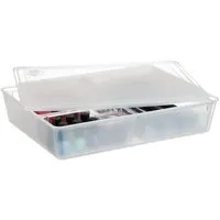 relaxdays Aufbewahrungsbox mit 3 Fäch