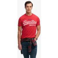 Superdry Rundhalsshirt VL CLASSIC TEE mit klassischem Vintage-Logo Print