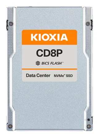 Kioxia SSD KCD8DPUG7T68 7.68T 2.5 PCIe5 CD8P-R SDF7243GEB 1 DWPD SED Bare | kcd8dpug7t68 | 7,68 TB - 2.5"