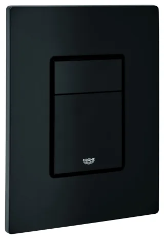 GROHE Abdeckplatte 42371 mit Drucktaste phantom black, 42371KF0 42371KF0