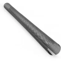 HaGa Dachrinne Dachrinnenschutz 2m lang Laubstopp in schwarz, 1-St., Laubschutzgitter,Laubfang, für Dachrinnen 125mm-150mm