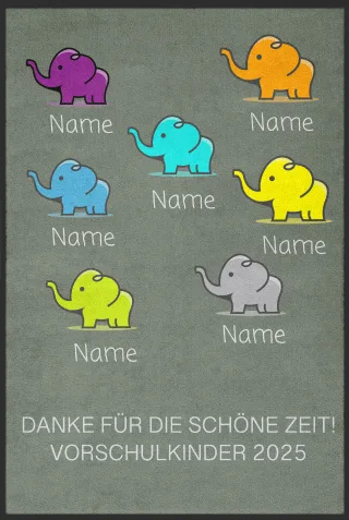 Abschiedsgeschenk Kindergarten 6016 | Größe: 60 cm x 80 cm