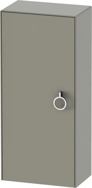 Duravit White Tulip Halbhochschrank Stein Grau Seidenmatt 400x240x880 mm - WT1323L9292 WT1323L9292