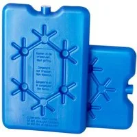 ToCi Kühlakku flache Kühlakkus 200ml für Kühltasche Camping Kühlbox 16,5x11x1,5cm