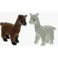 Cornelißen Kuscheltier Alpaka ca. 22 cm naTierliche Geschenke Bauernhof Plüsch (2-St)