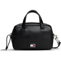 Tommy Jeans Umhängetasche TJW CITY TRUNK CROSSOVER (2-tlg., Abnehmbarer Herzenanhänger), Damen Tragetasche, Schultertasche mit Herzchen-Applikation